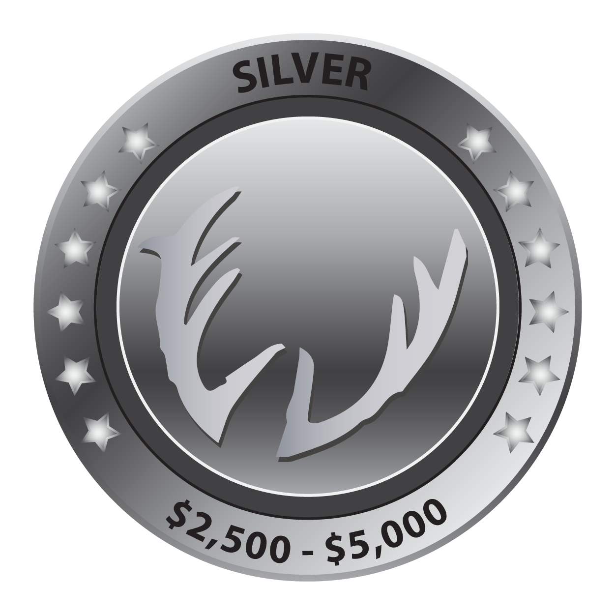 Silver price level $2,500 to $5,000